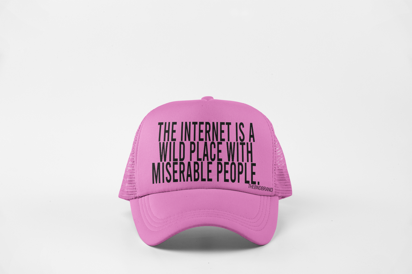THE INTERNET IS A WILD PLACE WITH MISERABLE PEOPLE HAT