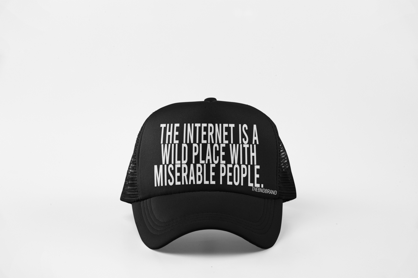 THE INTERNET IS A WILD PLACE WITH MISERABLE PEOPLE HAT
