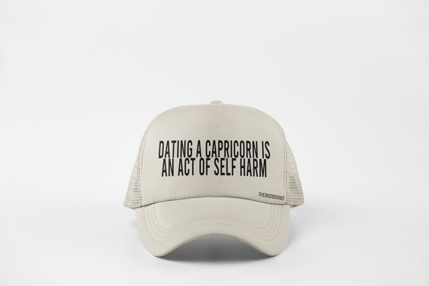 DATING AN CAPRICORN IS AN ACT OF SELF HARM HAT