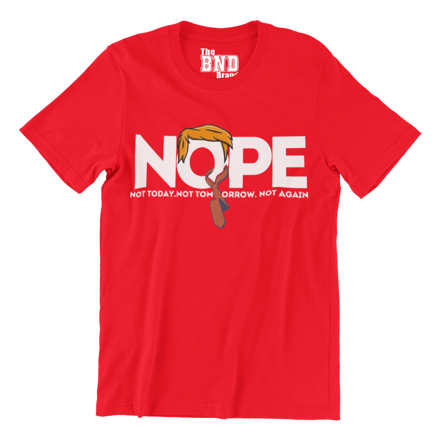 NOPE. NOT TODAY. NOT TOMORROW. NOT AGAIN TRUMP