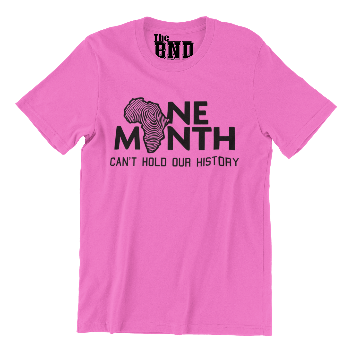ONE MONTH CAN'T HOLD OUR HISTORY