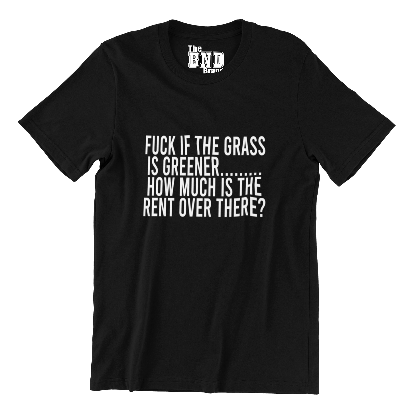 FUCK IF THE GRASS IS GREENER... HOW MUCH IS RENT OVER THERE?