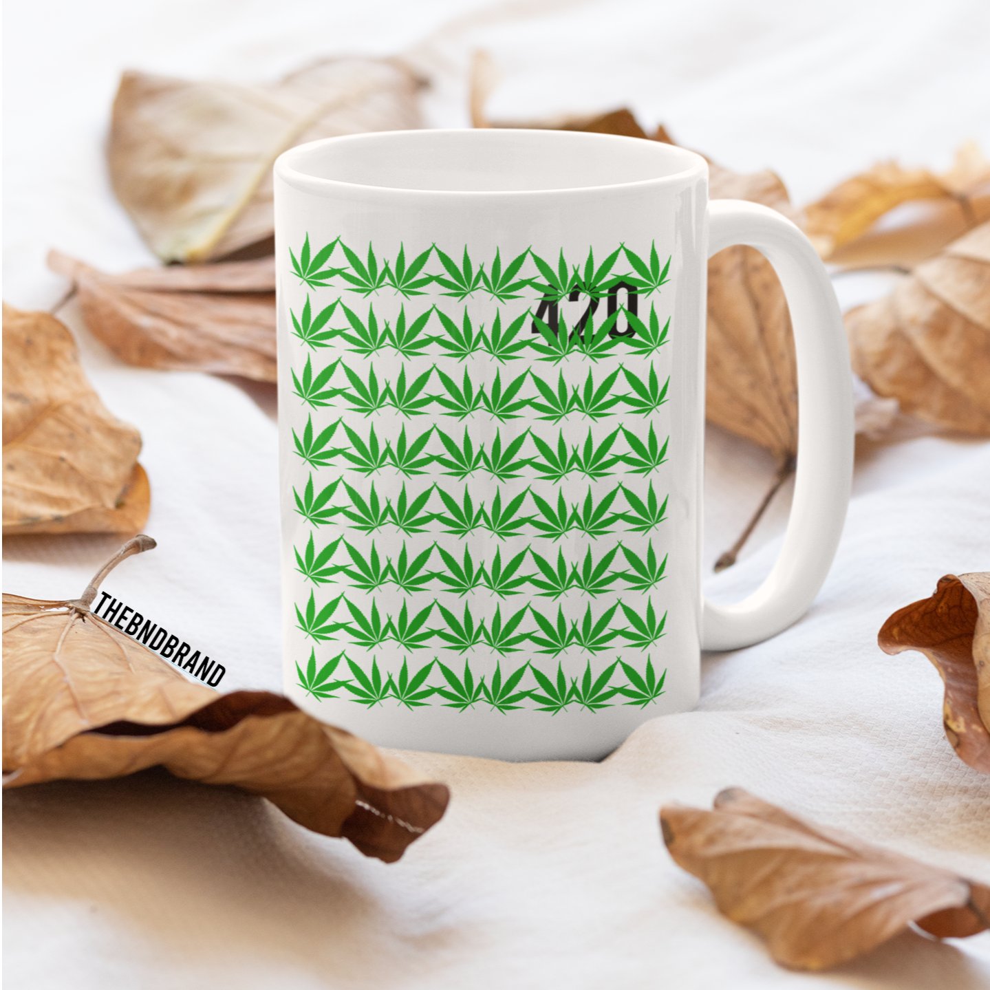 420 LEAVES MUG