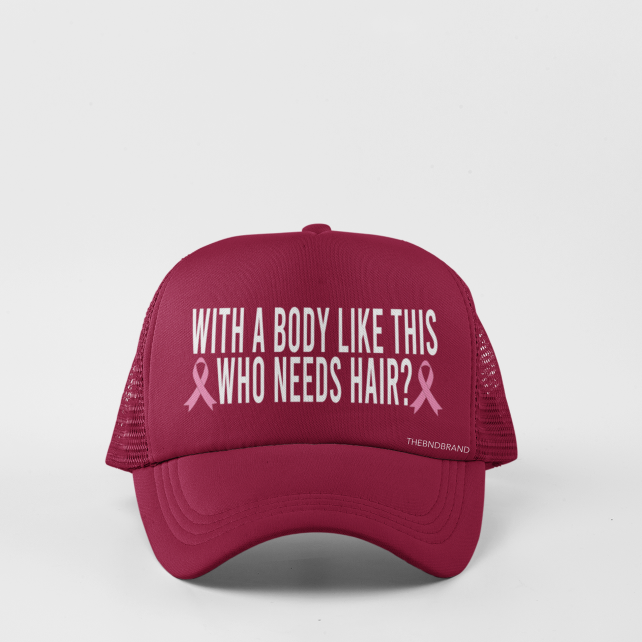WITH A BODY LIKE THIS WHO NEEDS HAIR HAT