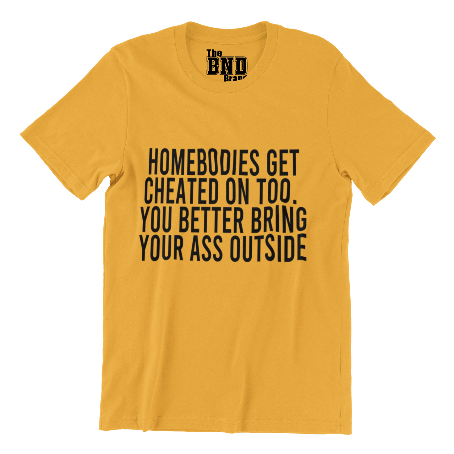 HOMEBODIES GET CHEATED ON TOO. YOU BETTER BRING YO ASS OUTSIDE