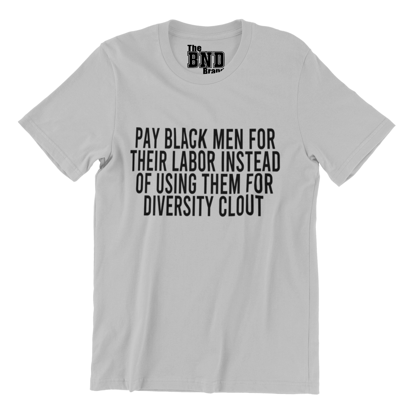 PAY BLACK MEN FOR THEIR LABOR INSTEAD OF USING THEM FOR DIVERSITY CLOUT