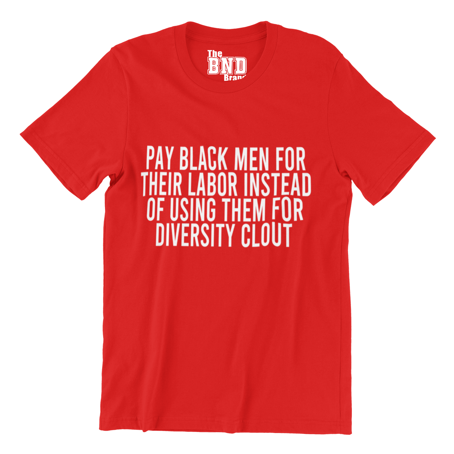 PAY BLACK MEN FOR THEIR LABOR INSTEAD OF USING THEM FOR DIVERSITY CLOUT