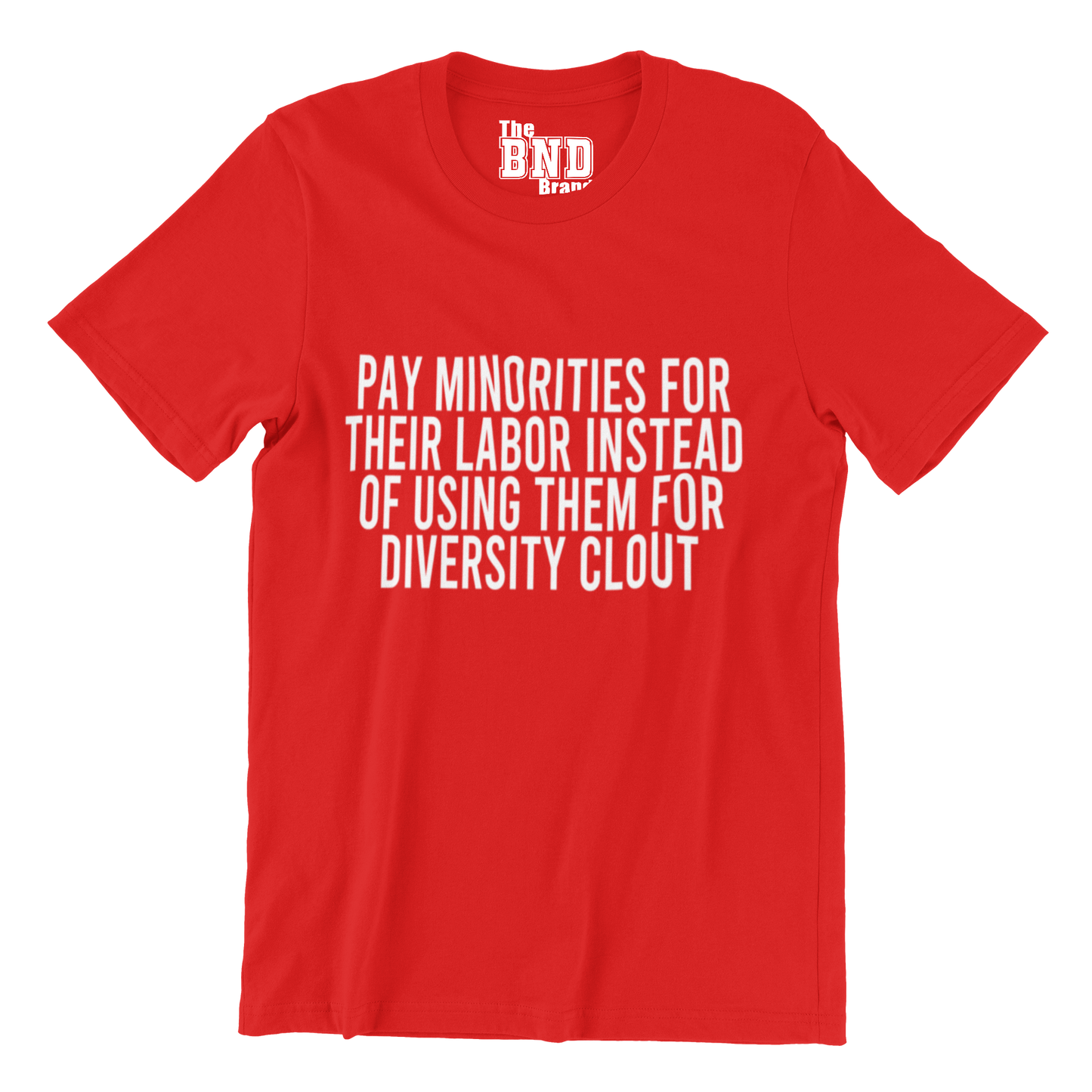 PAY MINORITIES FOR THEIR LABOR INSTEAD OF USING THEM FOR DIVERSITY CLOUT