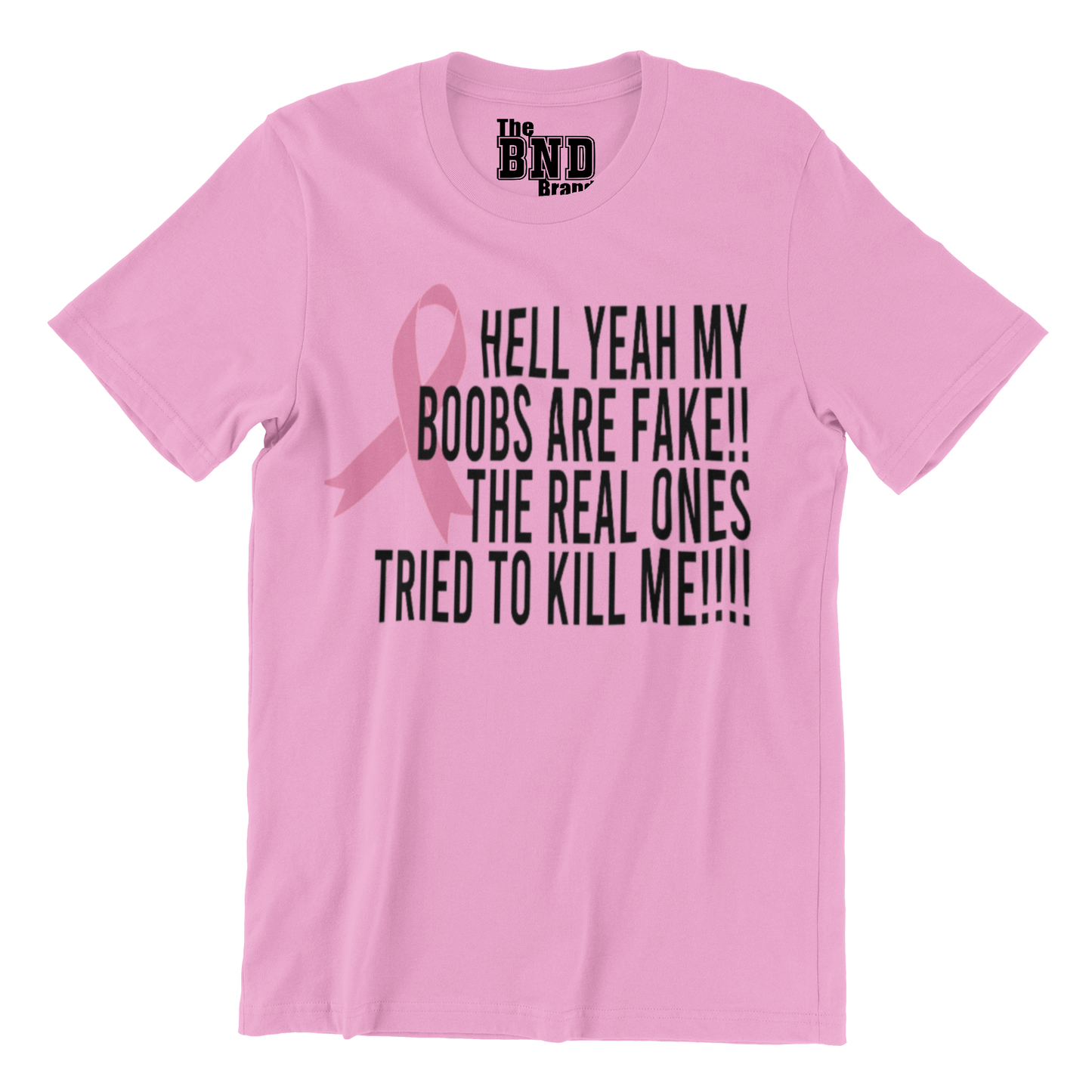 HELL YEAH MY BOOBS ARE FAKE!! THE REAL ONES TRIED TO KILL ME!!!! TEE