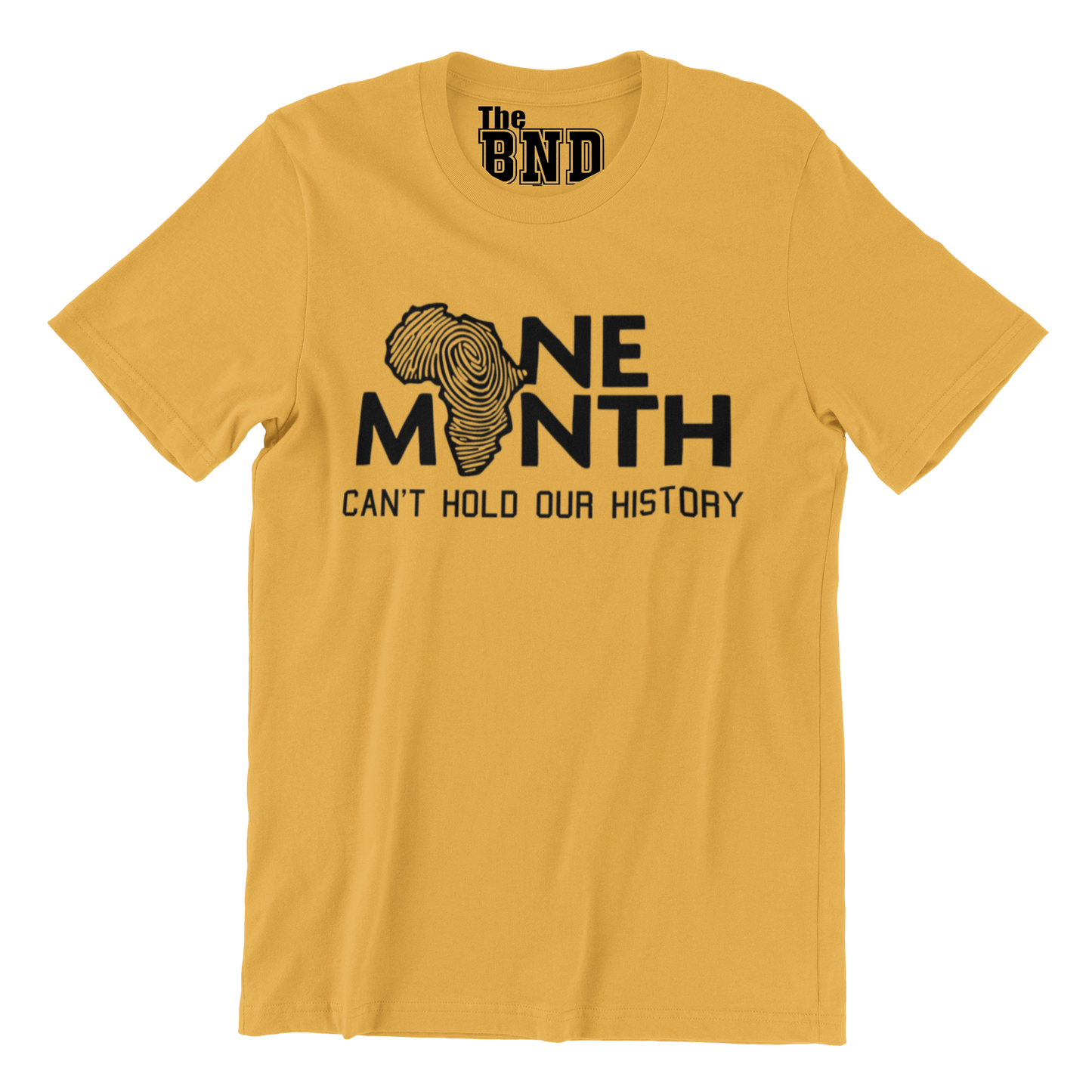 ONE MONTH CAN'T HOLD OUR HISTORY