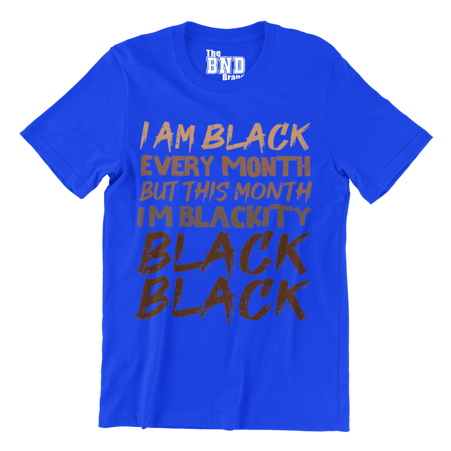 I AM BLACK EVERY MONTH BUT THIS MONTH