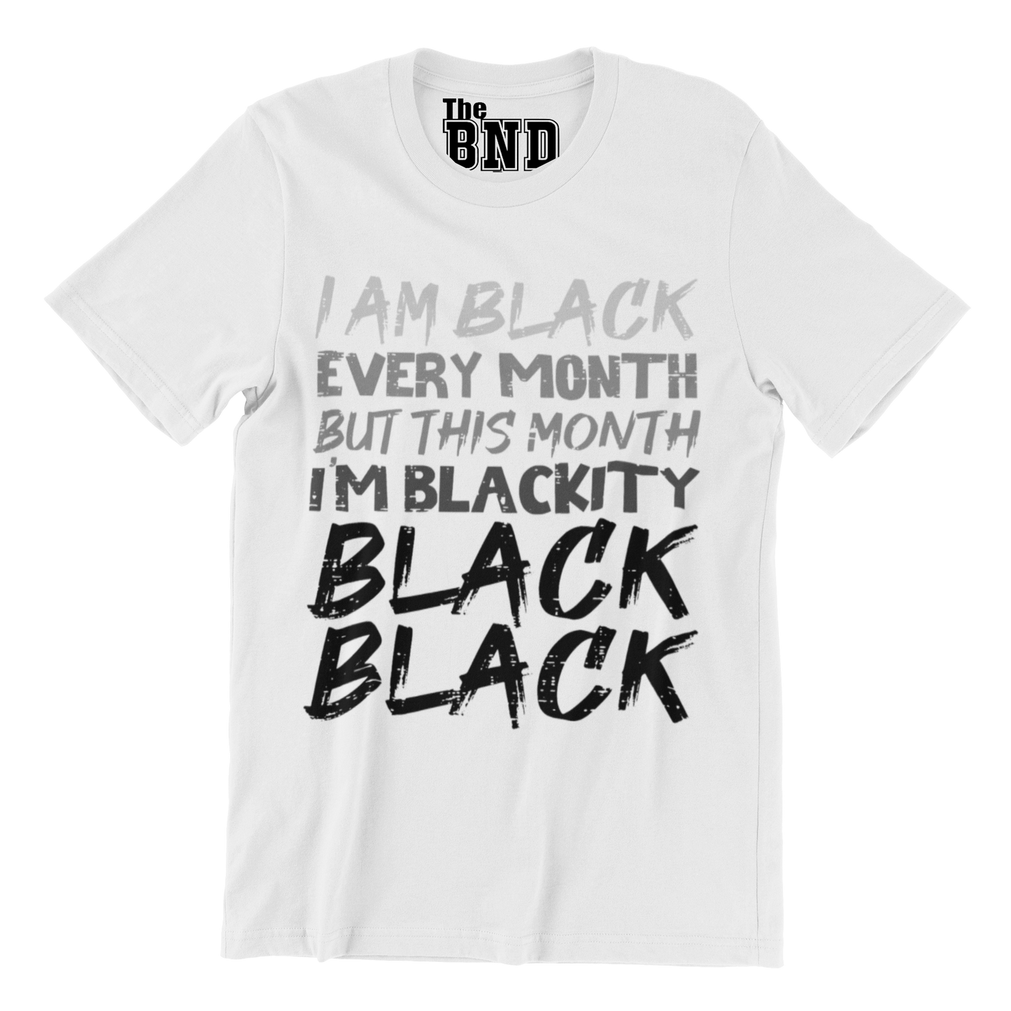 I AM BLACK EVERY MONTH BUT THIS MONTH