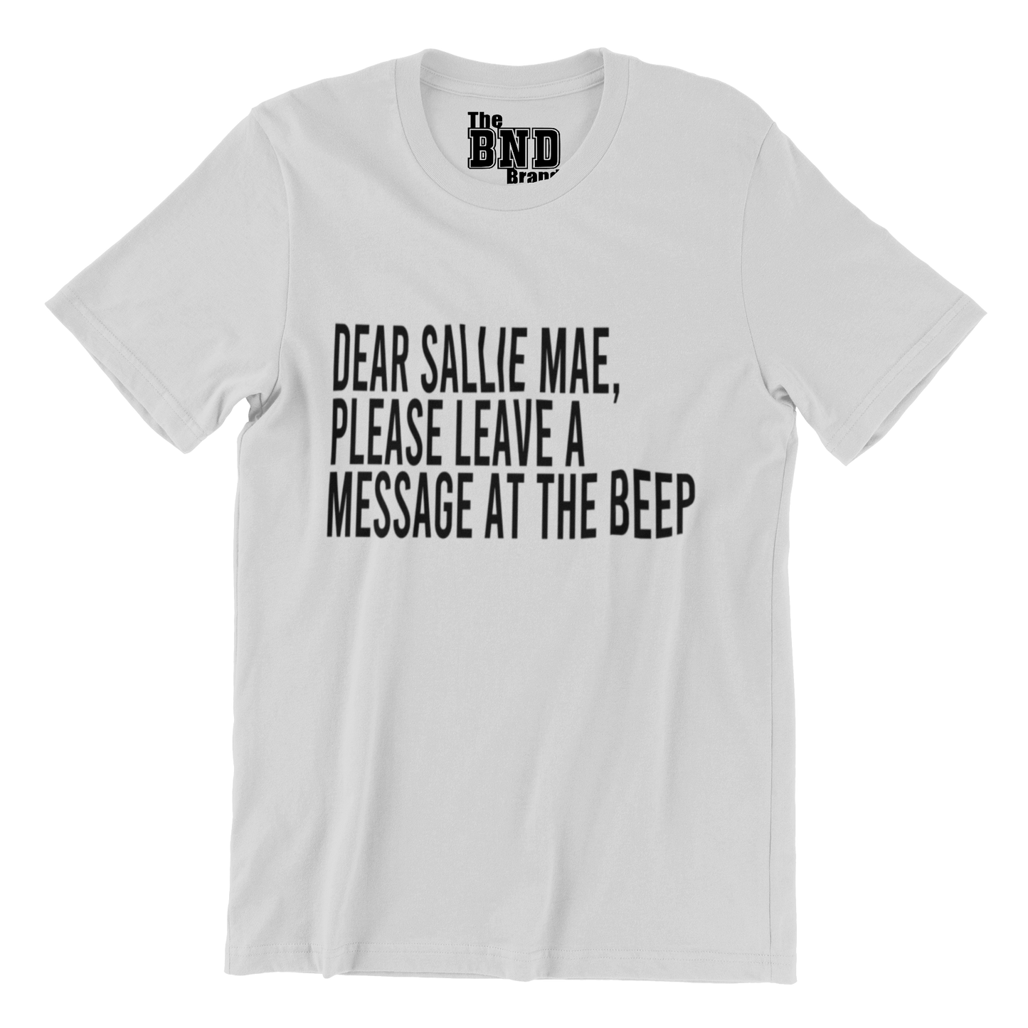 DEAR SALLIE MAE, PLEASE LEAVE A MESSAGE AT THE BEEP.