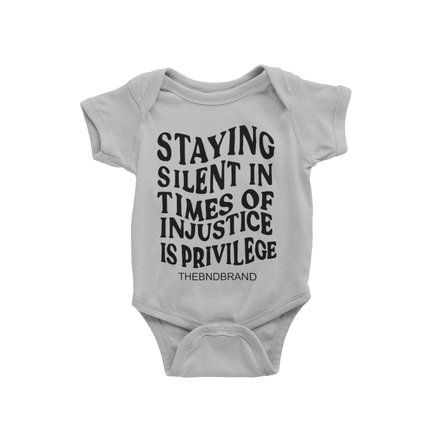 STAYING SILENT IN TIME OF INJUSTICE IS PRIVILEGE