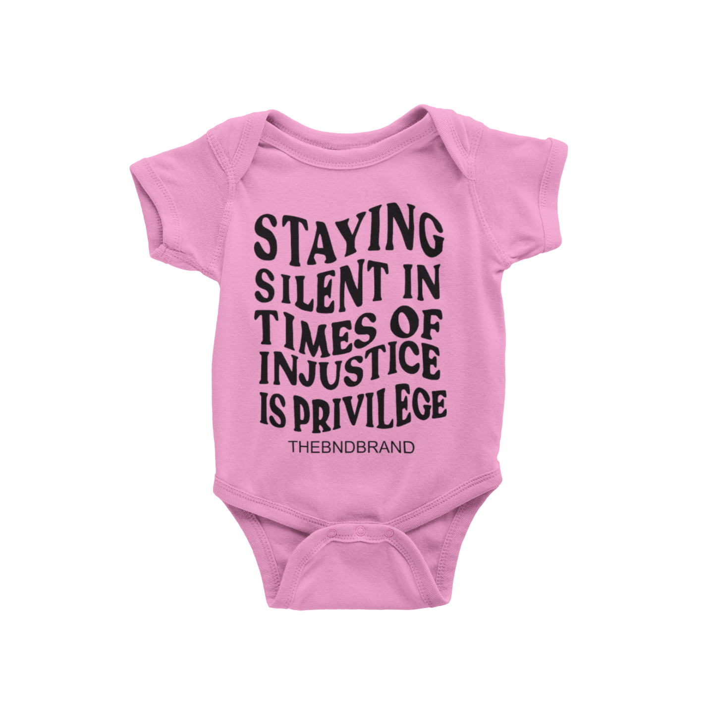 STAYING SILENT IN TIME OF INJUSTICE IS PRIVILEGE