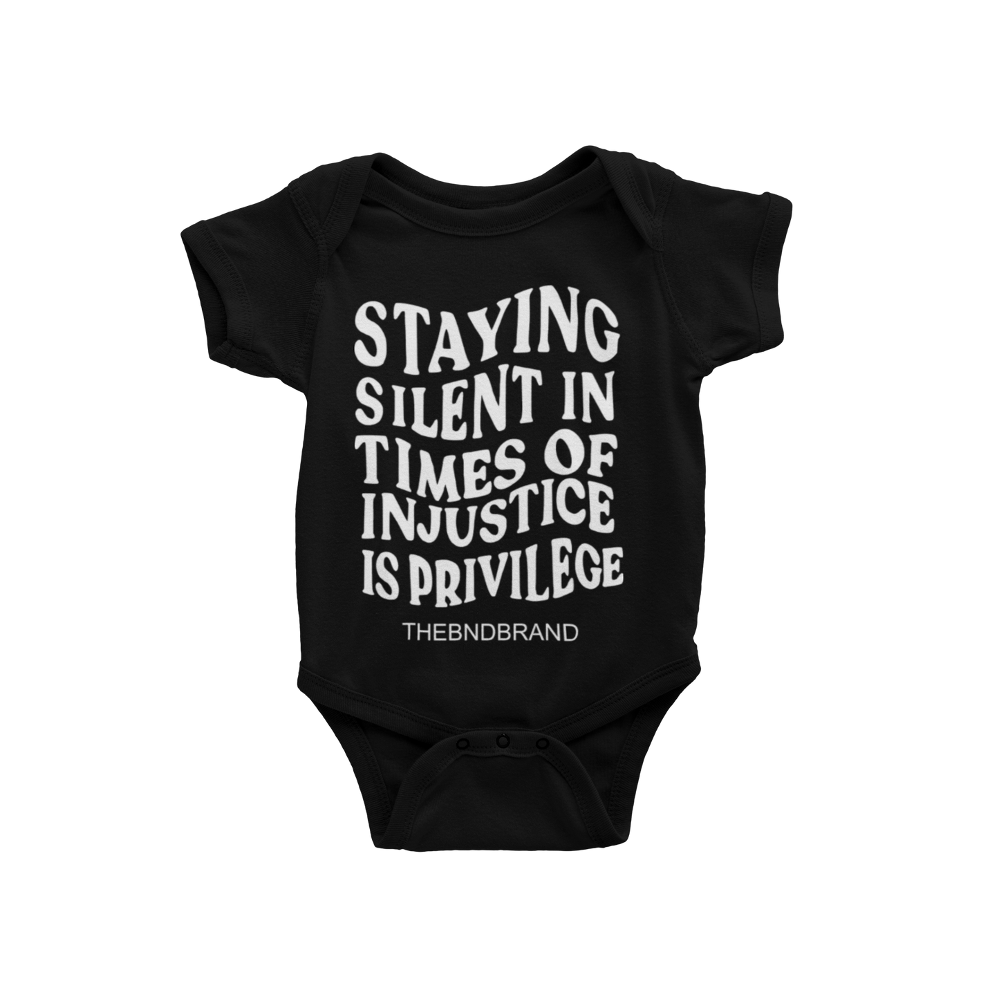 STAYING SILENT IN TIME OF INJUSTICE IS PRIVILEGE