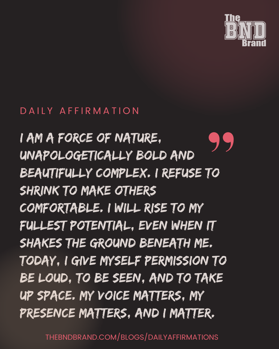 I Am a Force of Nature: Embracing Your Bold, Beautiful, and Complex Self