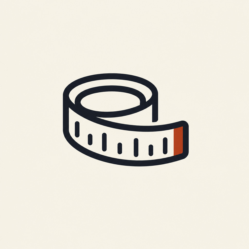 Measuring tape icon for Size Guide