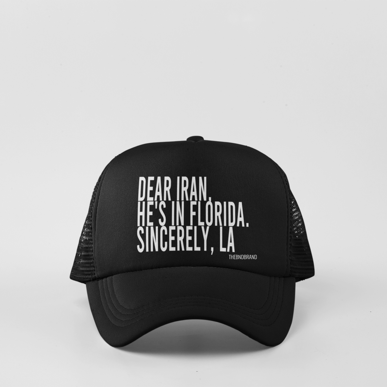 Dear Iran, He's in Florida — Sincerely, Los Angeles