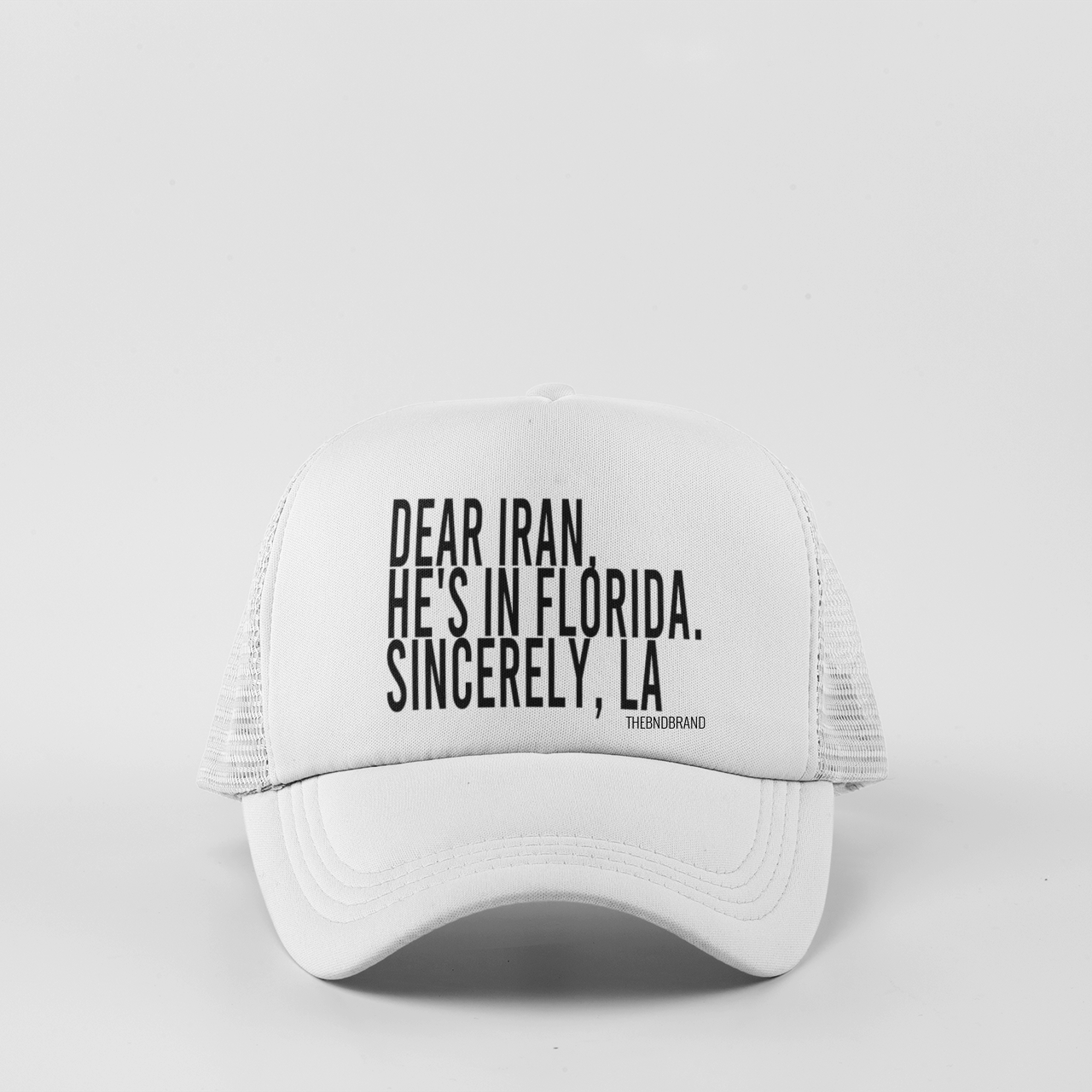 Dear Iran, He's in Florida — Sincerely, Los Angeles