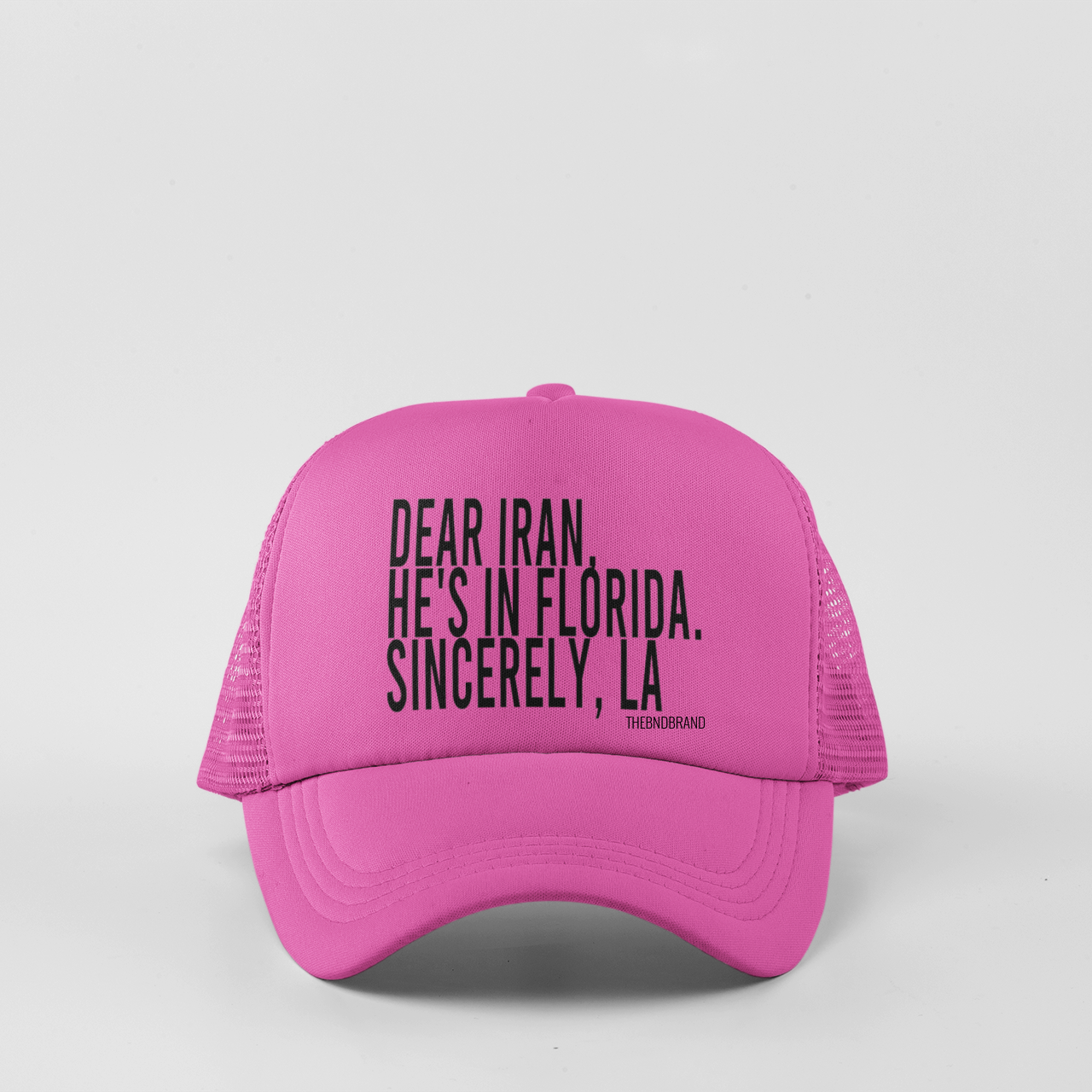 Dear Iran, He's in Florida — Sincerely, Los Angeles