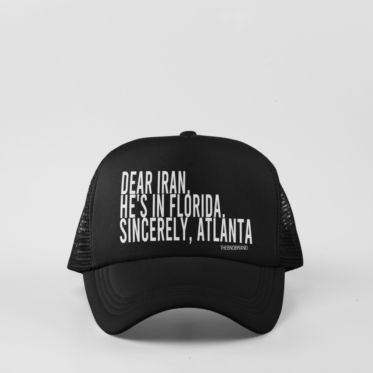 Dear Iran, He's in Florida — Sincerely, Atlanta