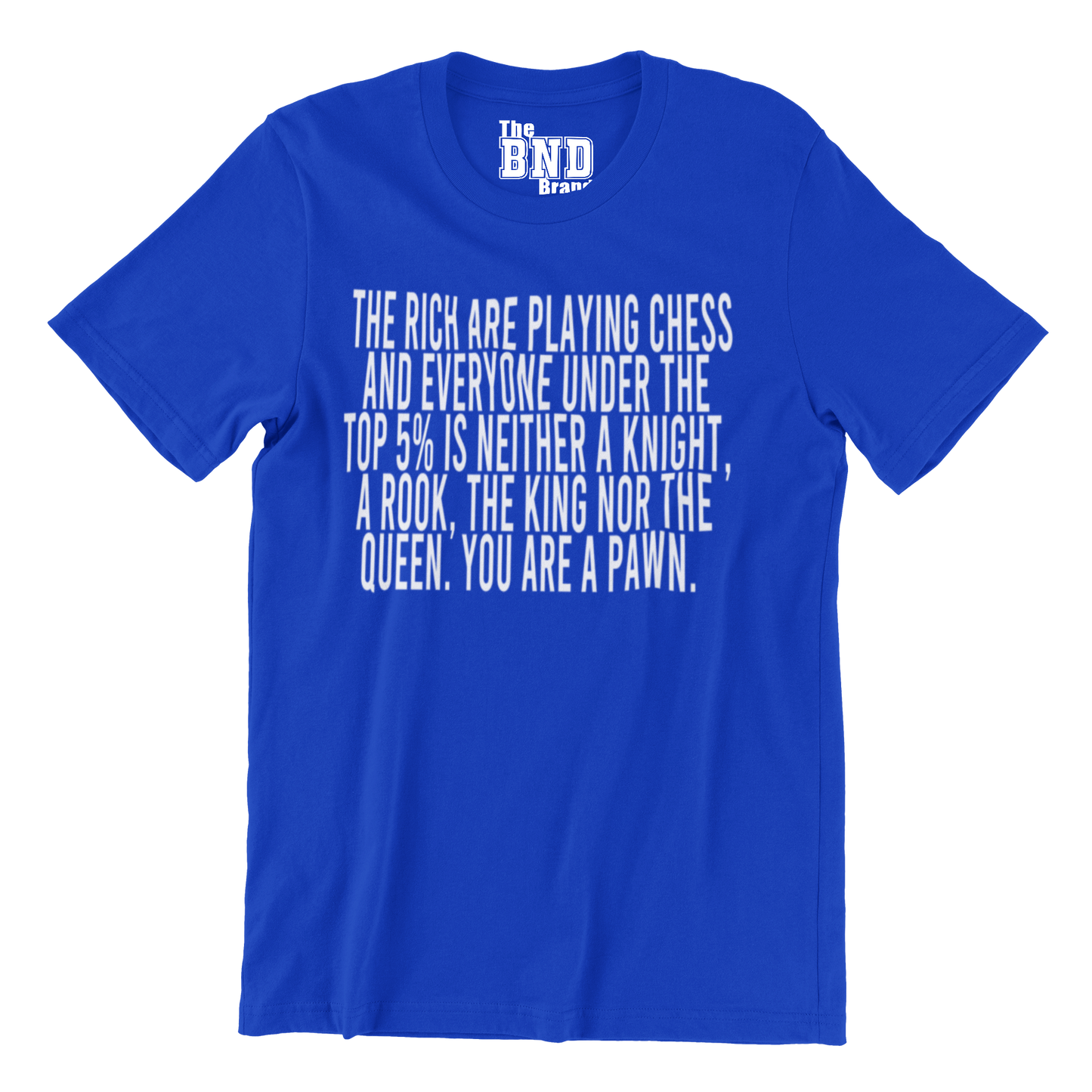 The rich are playing chess and You are a Pawn