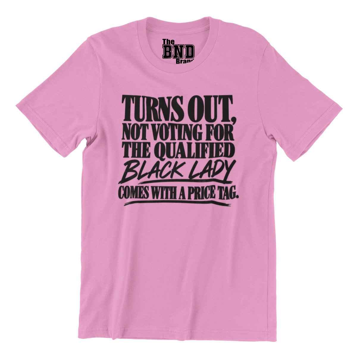Turns out, not voting for that black lady comes with a price tag.