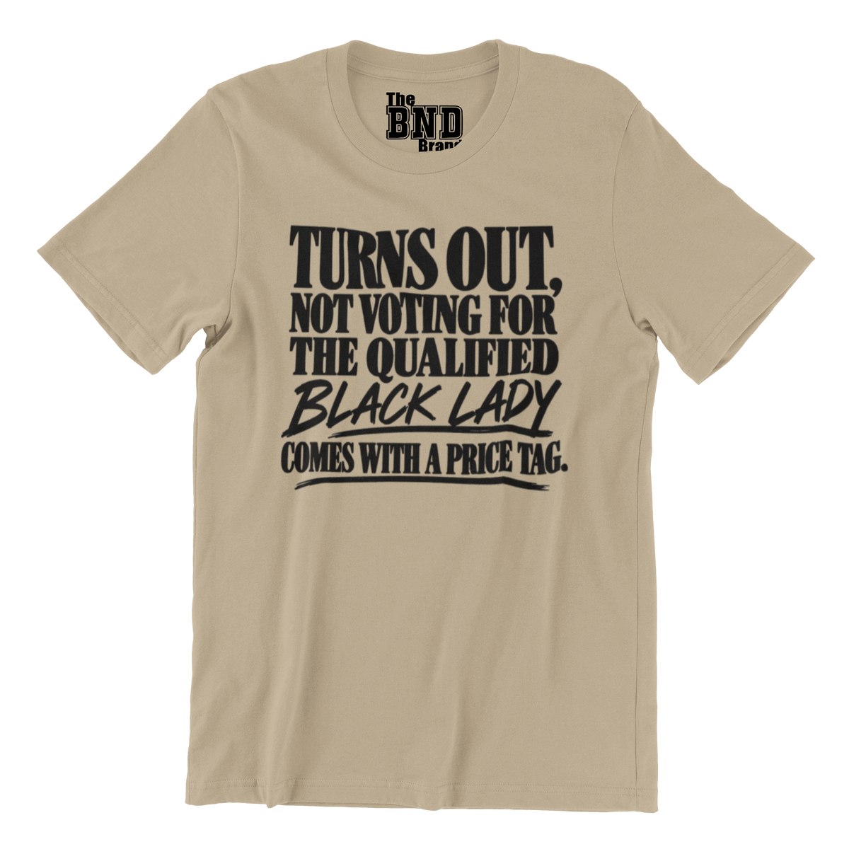 Turns out, not voting for that black lady comes with a price tag.