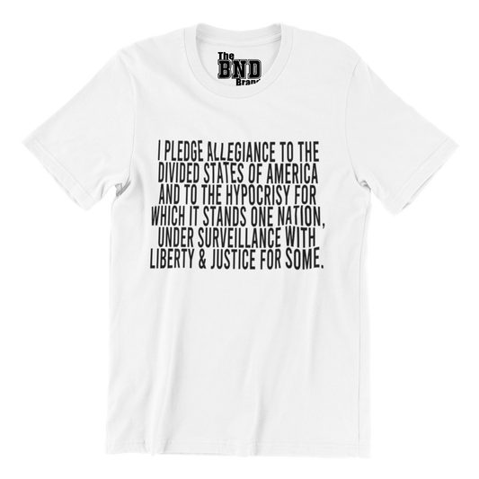 The Pledge of Allegiance (Divided States of America) Tee