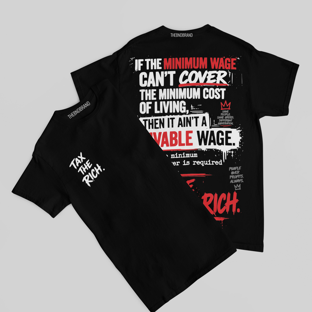 If the Minimum Wage Can’t Cover the Minimum Cost of Living Tee