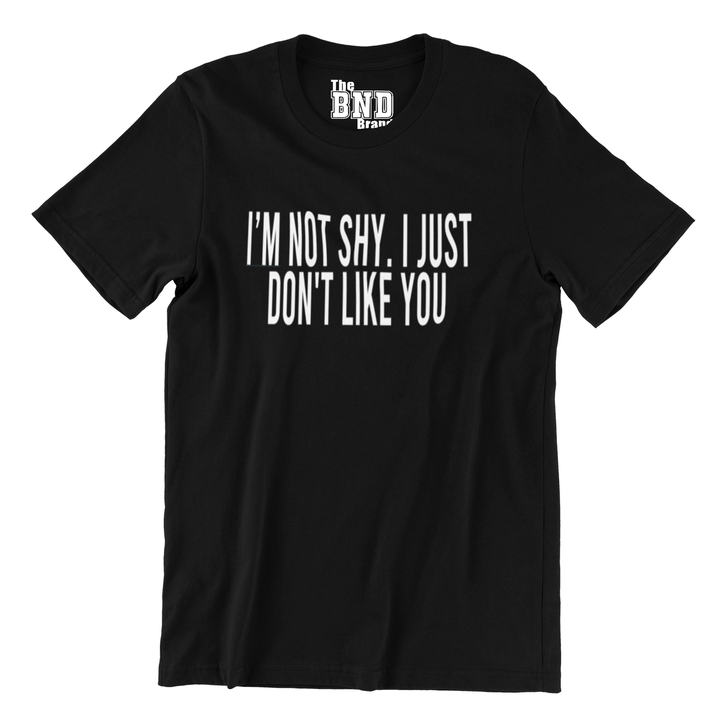 I'M NOT SHY. I JUST DON'T LIKE YOU GRAPHIC TSHIRT