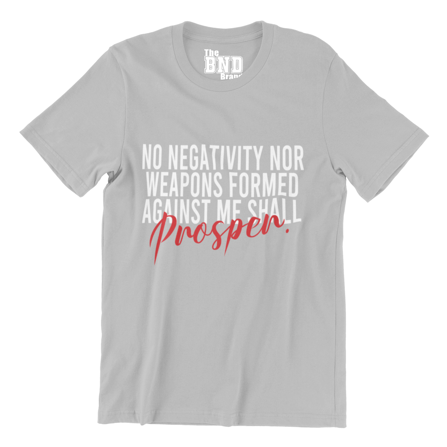 NO NEGATIVITY NOR WEAPONS FORMED AGANIST ME SHALL PROSPER.