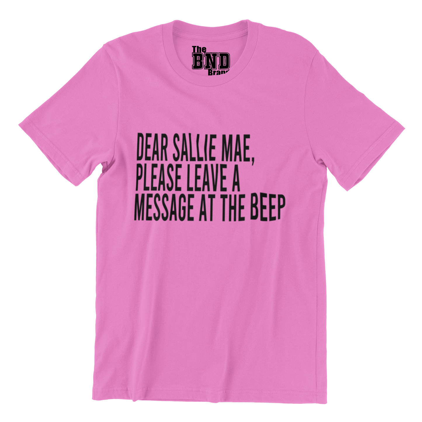 DEAR SALLIE MAE, PLEASE LEAVE A MESSAGE AT THE BEEP.