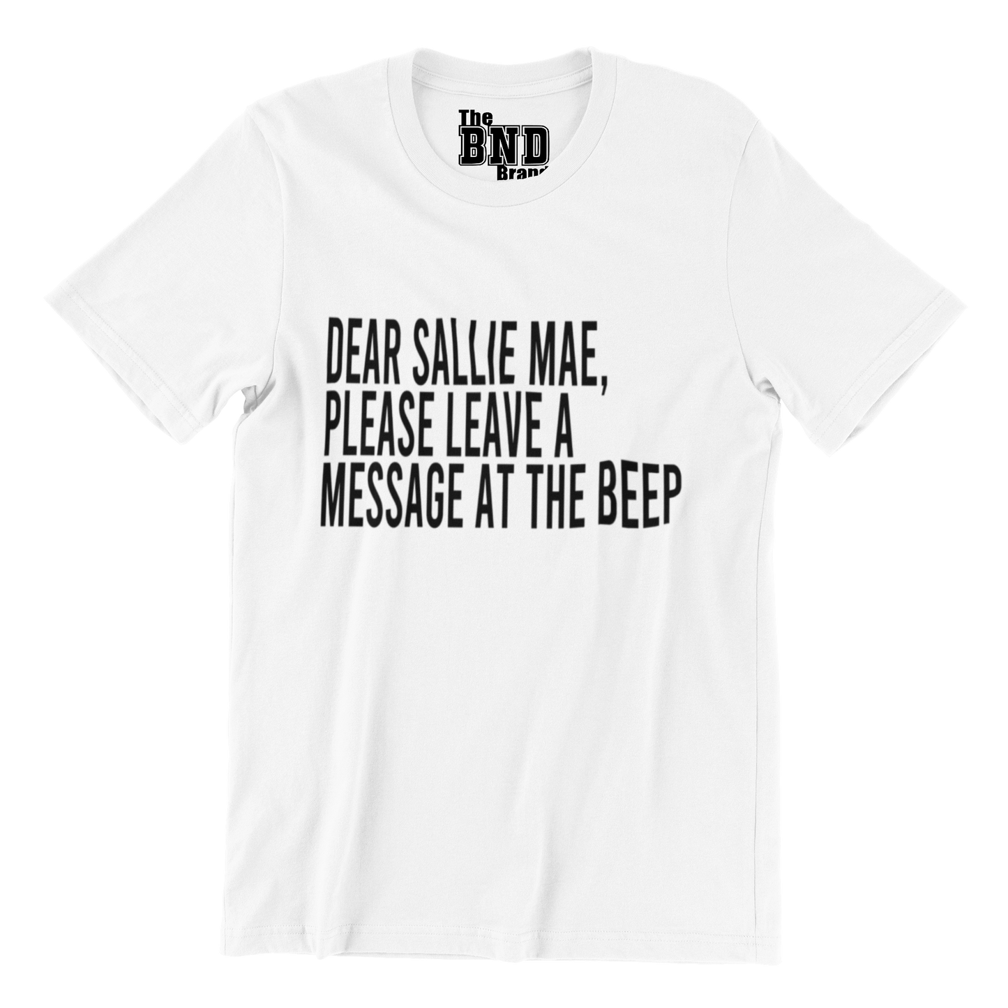 DEAR SALLIE MAE, PLEASE LEAVE A MESSAGE AT THE BEEP.