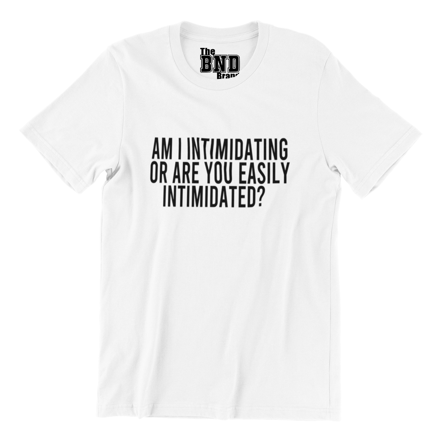 AM I INTIMIDATING OR ARE YOU EASILY INTIMIDATED?