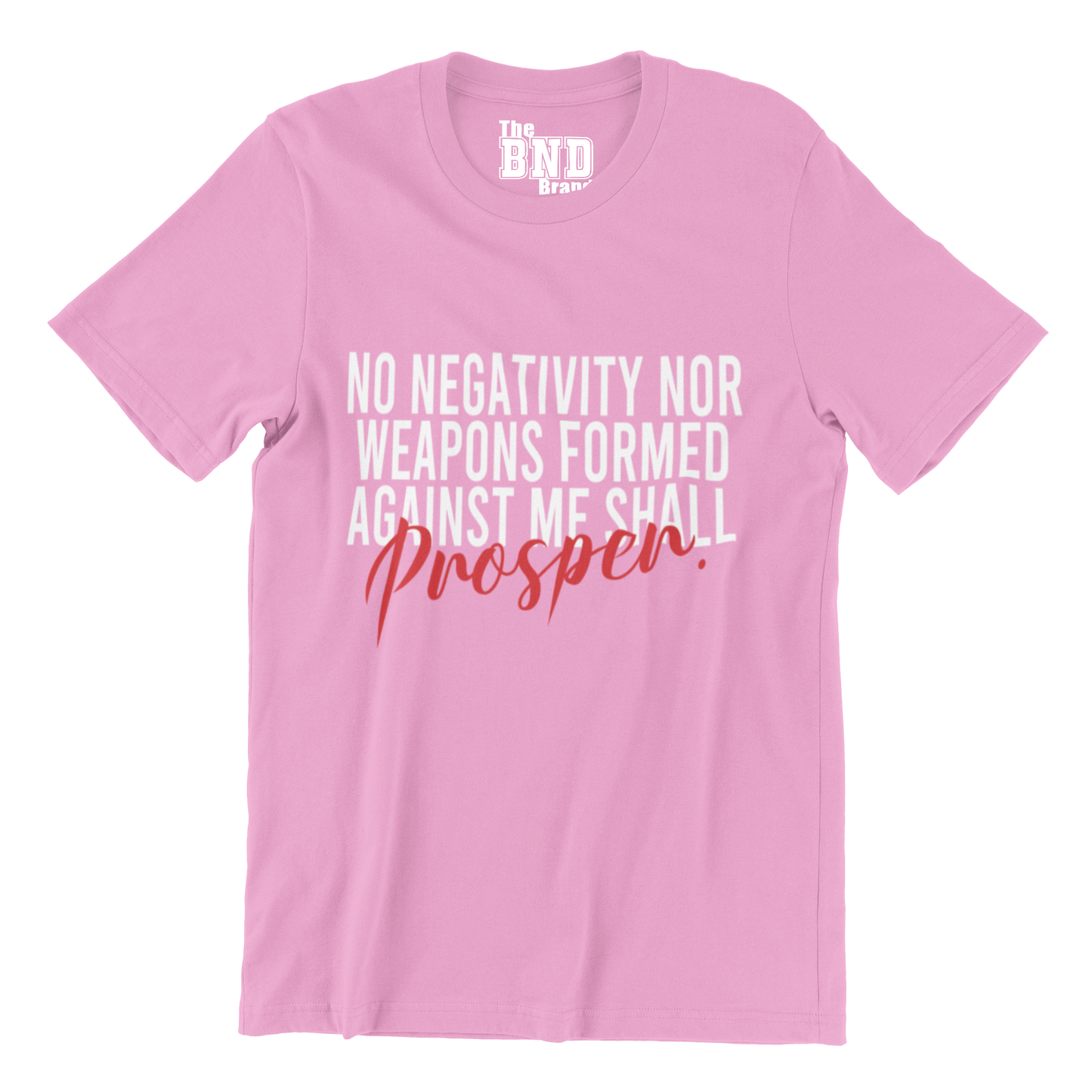NO NEGATIVITY NOR WEAPONS FORMED AGANIST ME SHALL PROSPER.